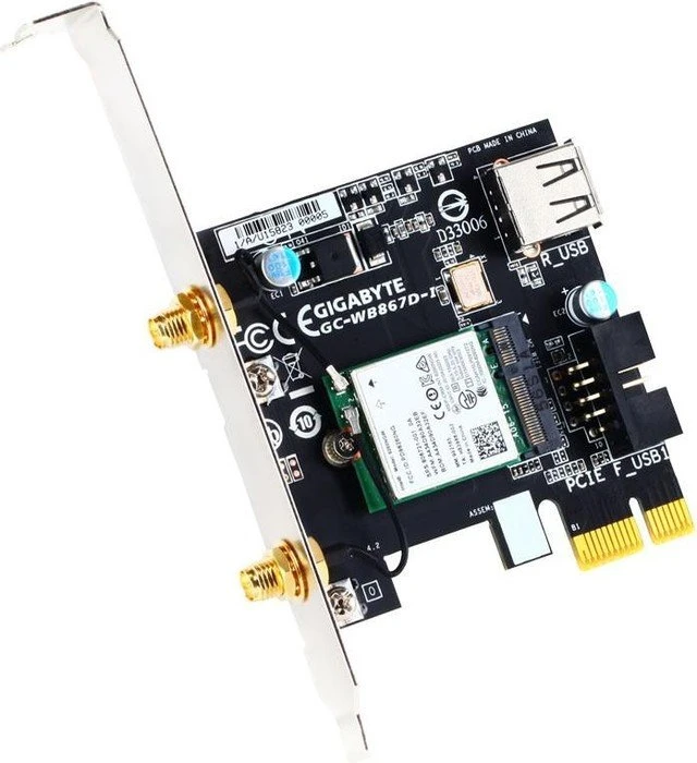 GIGABYTE GC-WB867D-I (Rev. 4.2), PCIe x1
