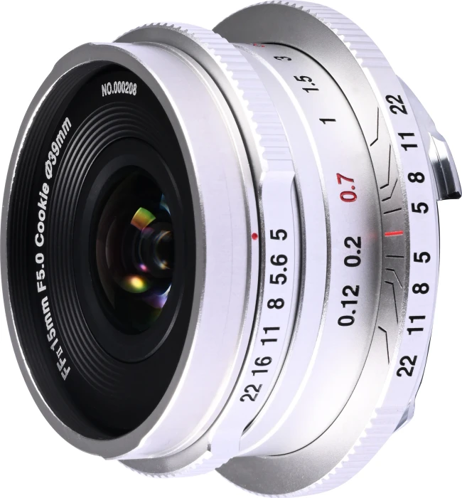 Laowa 15mm 5.0 Cookie für Canon RF silber