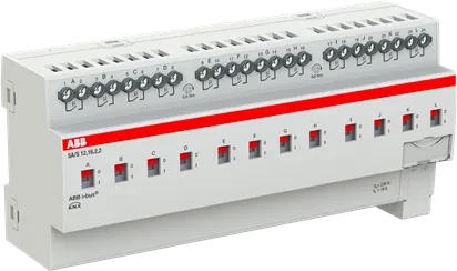 ABB SA/S12.16.2.2 Schaltaktor 12-fach, 230V, 16A, 12TE REG, Schaltaktor