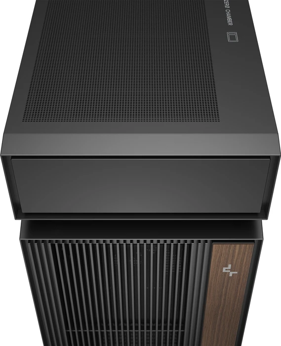 DeepCool CL6600, schwarz/braun, Glasfenster