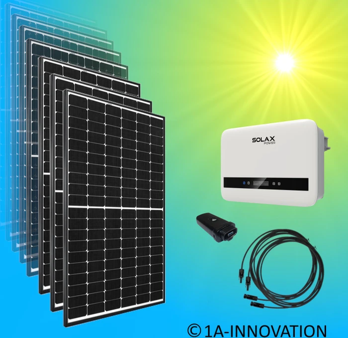 1A-Innovation SolaX Power X1 Mini G3 3.6-S-D + Solarmodul 405W, 3.68kW, 3.65kWp