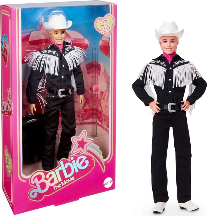 Barbie Ken im Westernfilm-Outfit