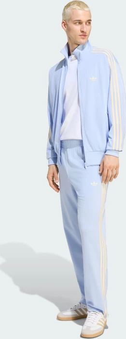 adidas Firebird Trainingshose lang blue dawn/warm vanilla (Herren)