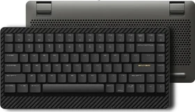 Lofree Edge, Volcano Grey, LEDs weiß, Kailh LOW PROFILE POM 2.0, USB/Bluetooth, US