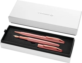 Pelikan Füller und Kugelschreiber Jazz Noble Elegance, pink rose, 2 Stück