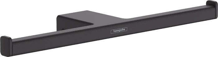 Hansgrohe AddStoris Q Toilettenpapierhalter doppelt mattschwarz