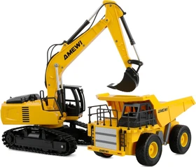 Amewi 2in1 Set Kipper & Kettenbagger RTR