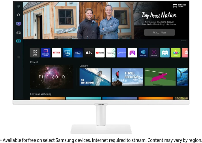 Samsung Smart Monitor M5 M50B, weiß, 32"
