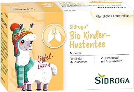 Sidroga Bio Kinder Hustentee Beutel, 20 Stück