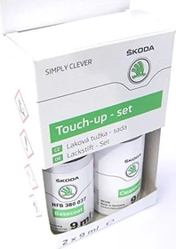 Skoda Lackstift Set Set Candy Weiss 9P9P F9E