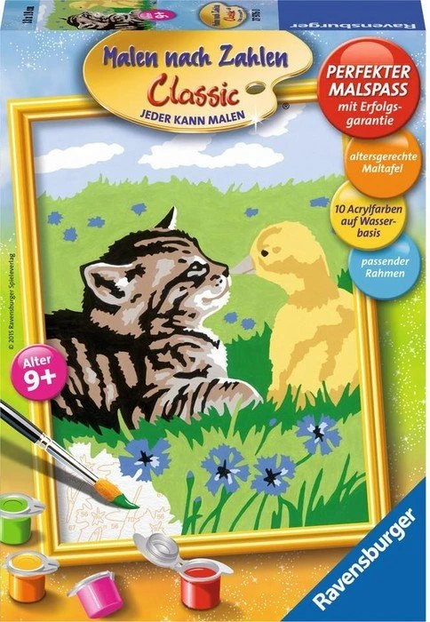Ravensburger Malen nach Zahlen Tierische Freundschaft