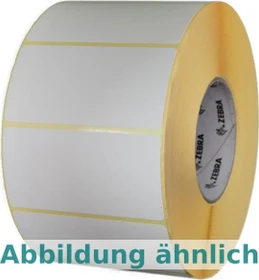 Zebra Thermoetiketten Z-Perform 1000T, 102x203mm, weiß, unbeschichtet, 4er-Pack (2904 Etiketten)