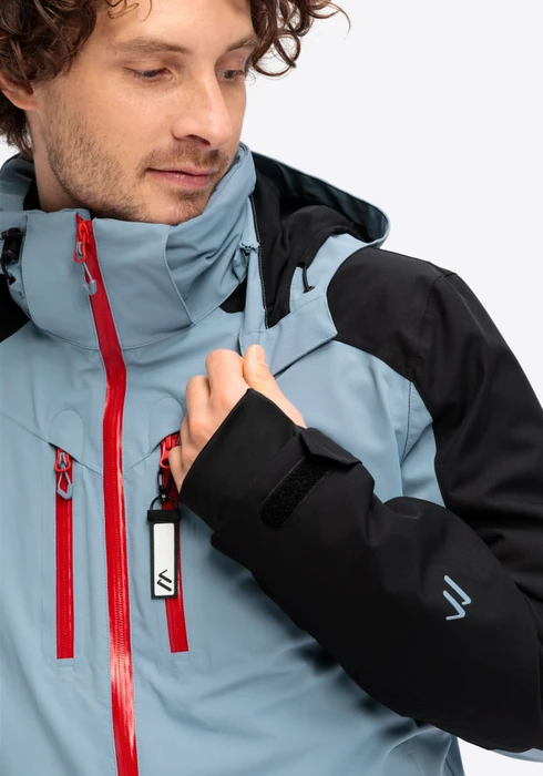 Maier Sports Chopok Skijacke stormy sea/black (Herren)
