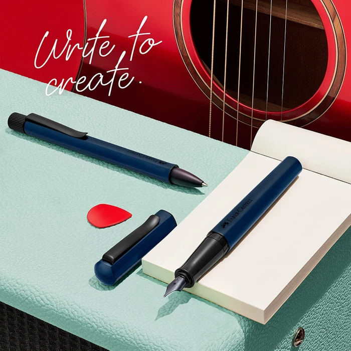 Faber-Castell Hexo Kugelschreiber blau/schwarz