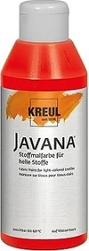 Kreul Javana Stoffmalfarbe für helle Stoffe, rot, 250ml