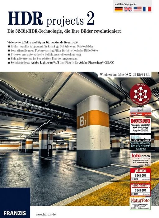 Franzis HDR Projects 2 (deutsch) (PC)