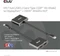 Club 3D MST Hub USB-C 3.2 auf DisplayPort + HDMI 4K60Hz M/F Adapter Vorschaubild