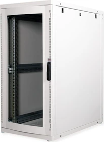 Roline / Secomp Pro Serie 19" Serverschrank 26HE, montiert, Glastür, IP20, RAL 7035, 1000mm tief