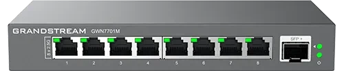 Grandstream GWN7700M Series Desktop 2.5G Switch, 8x RJ-45, 1x SFP+
