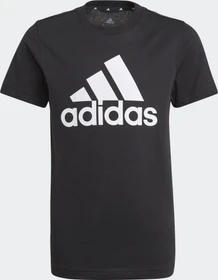 adidas Essentials T-Shirt kurzarm schwarz/weiß (Junior)