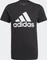 adidas Essentials T-Shirt kurzarm schwarz/weiß (Junior) Vorschaubild