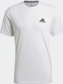 adidas Aeroready Designed 2 Move Feelready Sport Funktionsshirt kurzarm weiß/schwarz (Herren)