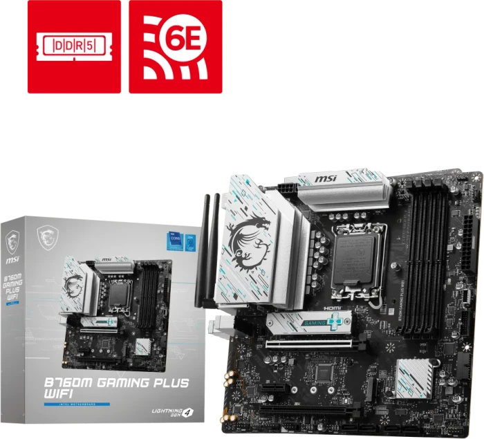 MSI B760M Gaming Plus WIFI (Intel 1700)