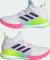 adidas Crazyflight Mid cloud white/team college purple/flash aqua (Damen) Vorschaubild