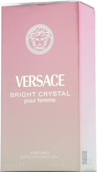 Versace Bright Crystal Bath & Shower Gel, 200ml