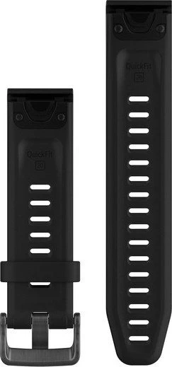 Garmin Ersatzarmband QuickFit 20 Silikon Small/Medium schwarz