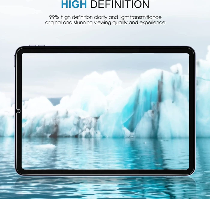 Sparin Panzerglas Schutzfolie für Apple iPad Air 4, Apple iPad Air 5, Apple iPad Pro 11
