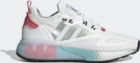 adidas ZX 2K Boost cloud white/silver metallic/hazy rose (Damen)