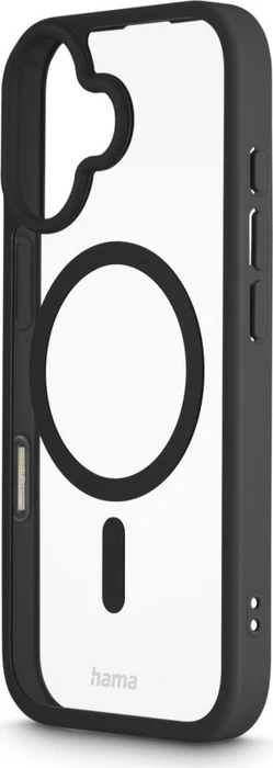 Hama Handyhülle Frame Protect magnetisch für Apple iPhone 17 transparent/schwarz