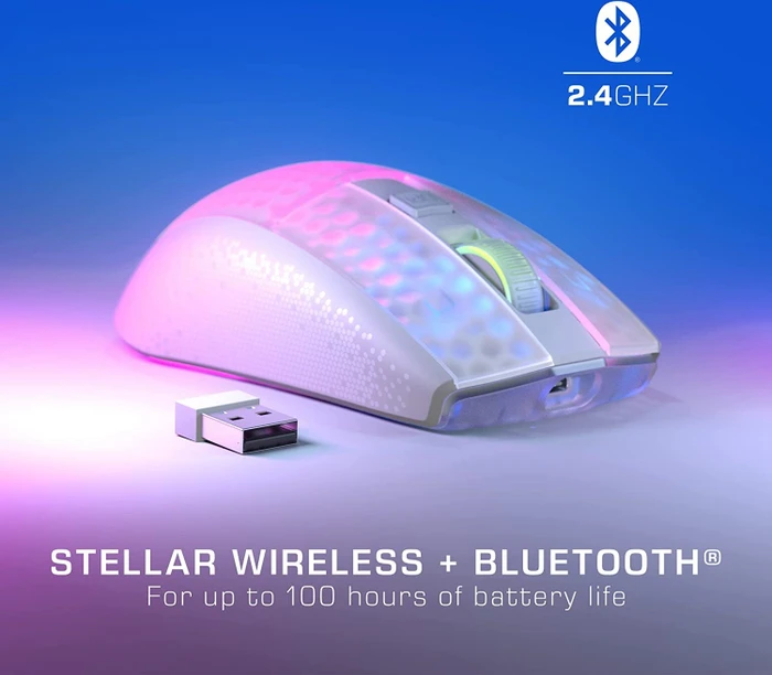 Roccat Burst Pro Air weiß, USB/Bluetooth