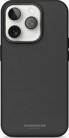 Vonmählen Like Leather Case für Apple iPhone 16 Pro schwarz