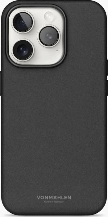 Vonmählen Like Leather Case für Apple iPhone 16 Pro schwarz