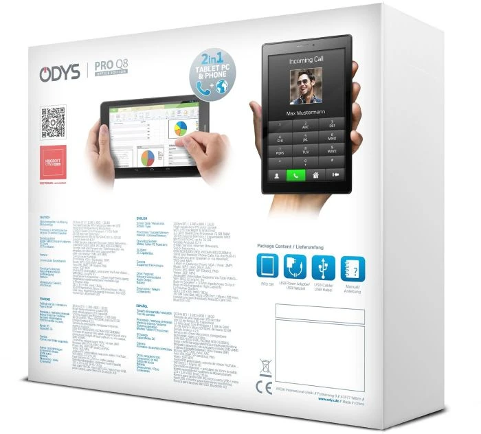 Odys Pro Q8, 16GB, UMTS
