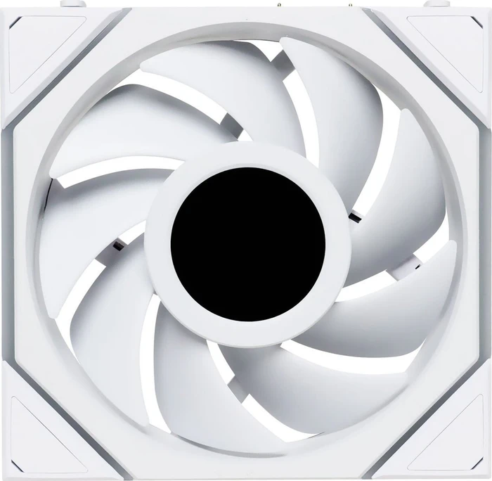 Lian Li Uni Fan TL LCD Wireless 120 RGB, weiß, LED-Steuerung, 120mm, 3er-Pack