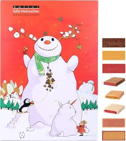 Zotter Süße Weihnachten Adventskalender 2025