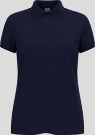 Odlo Ascent Natural Poloshirt kurzarm eclipse (Damen)