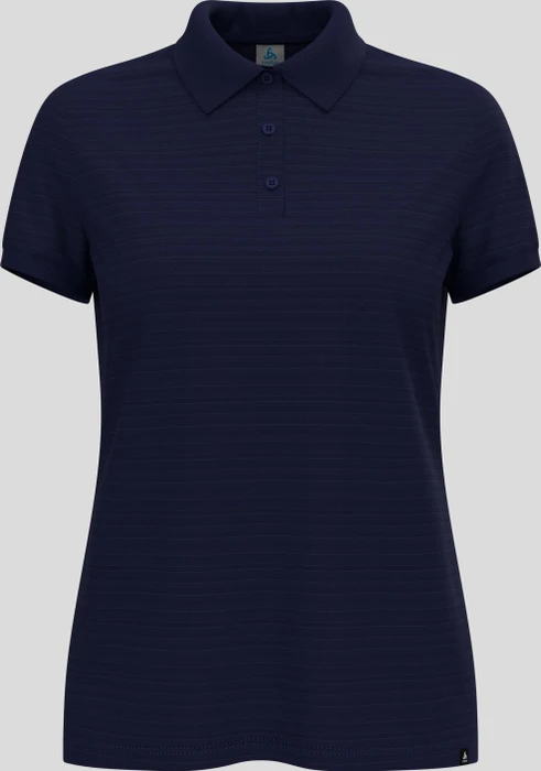 Odlo Ascent Natural Poloshirt kurzarm eclipse (Damen)
