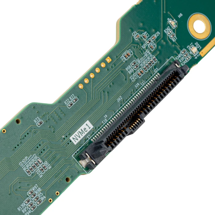 SilverStone RAC-BP-304N, 4-Bay 2.5"/3.5" Server Backplane mit U.2 Unterstützung, grün