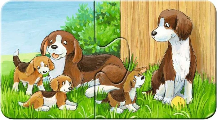 Ravensburger Puzzle Tierfamilien auf dem Bauernhof