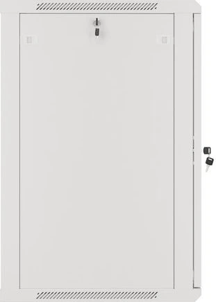Lanberg WF01 Series 19" Wandschrank 18HE, hängend, Flatpack, Glastür, IP20, RAL 7035, 600mm tief