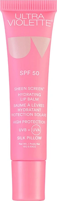 Ultra Violette Sheen Screen Hydratin Lip Balm silk pillow LSF50, 15g