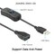 USB-A Adapterkabel mit Schalter, USB 2.0, 30cm (verschiedene Markenbezeichnungen) Vorschaubild