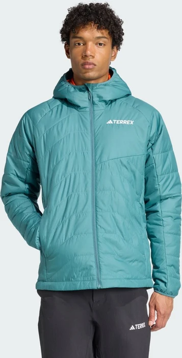 adidas Terrex Multi Synthetic Hooded Isolation Jacke preloved teal (Herren)