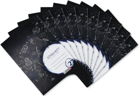 Landré Schulheft, A4, Lineatur 27, 32 Blatt, 10er-Pack