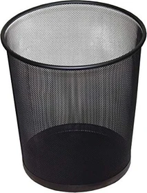 D.RECT Papierkorb 12l schwarz