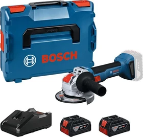 Bosch Professional GWX 18V-8 Akku-Winkelschleifer inkl. L-Boxx + 2 Akkus 4.0Ah